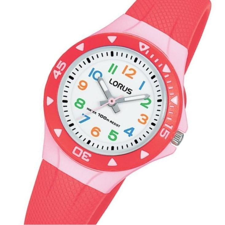 Lorus Pink Quartz Kids Watch - R2355MX-9
