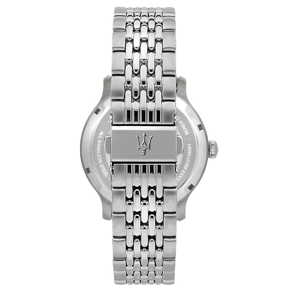Maserati Epoca 42mm Automatic Skeleton Stainless Steel Men's Watch - R8823138001