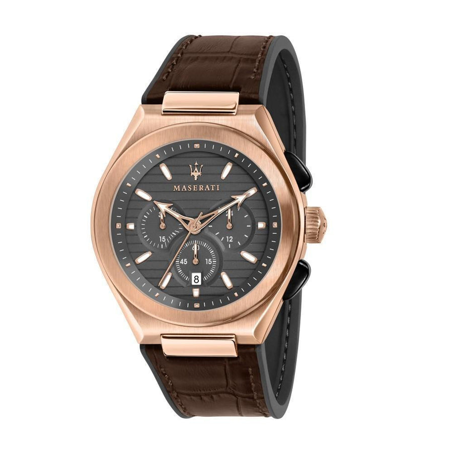 Maserati Triconic Men's Rose Gold Watch - R8871639003