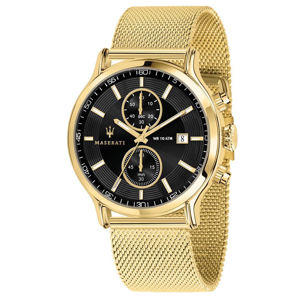 Maserati Epoca 42mm Gold Mesh Men's Watch - R8873618007