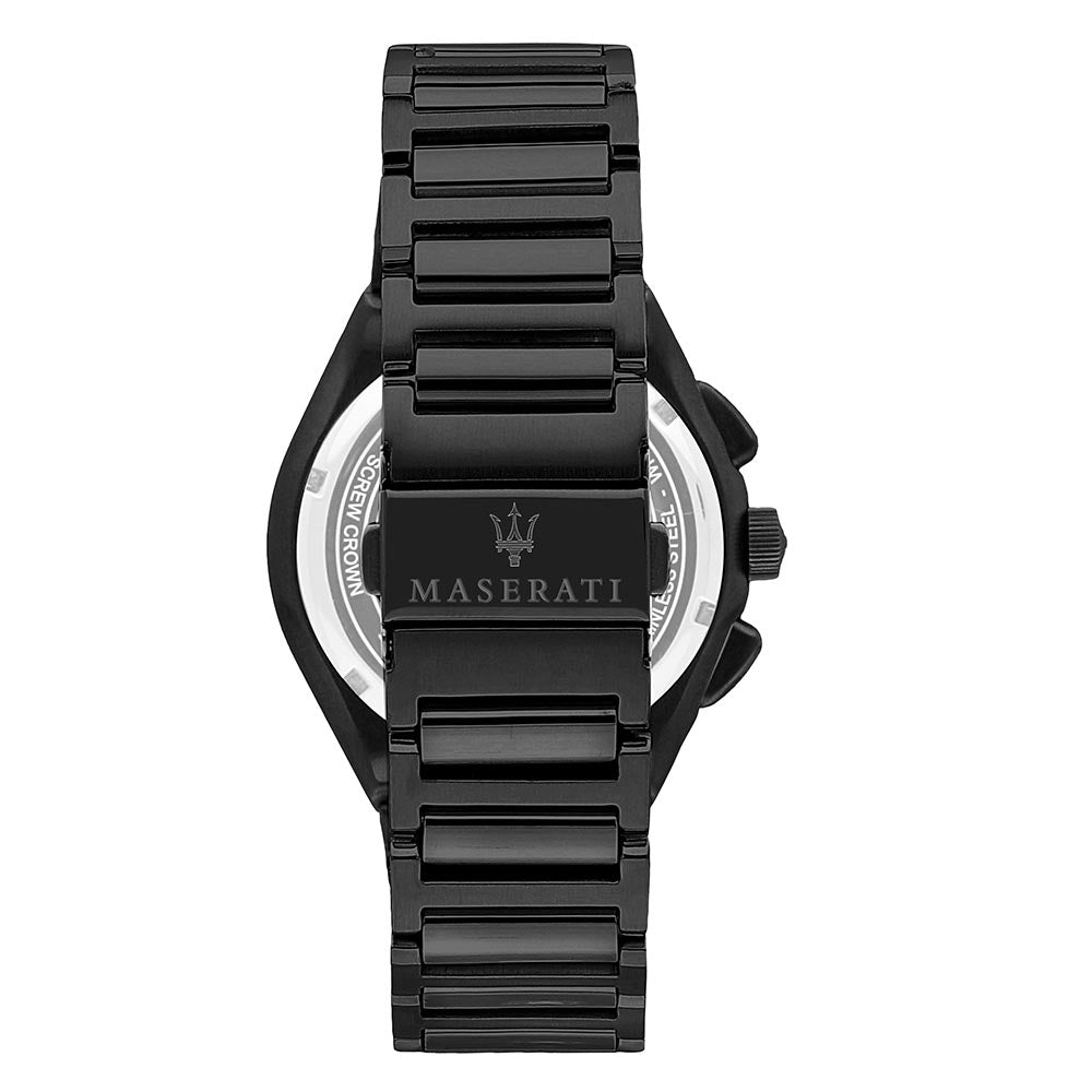 Maserati Triconic Black Steel Men's Watch - R8873639003