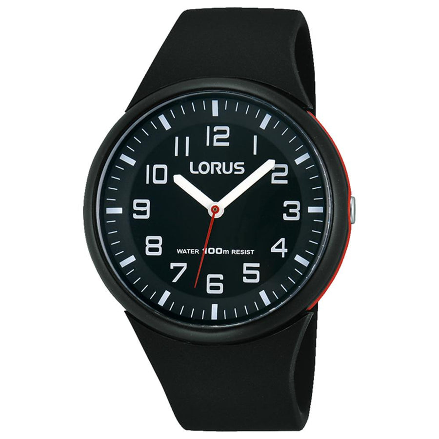 Lorus Casual Black Quartz Watch -  RRX47DX-9