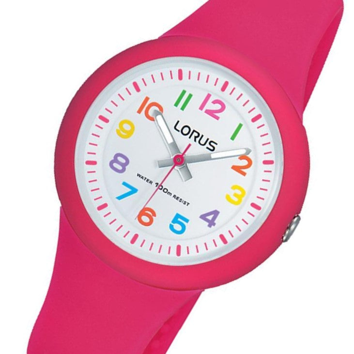 Lorus Pink Quartz Kids Watch - RRX49EX-9