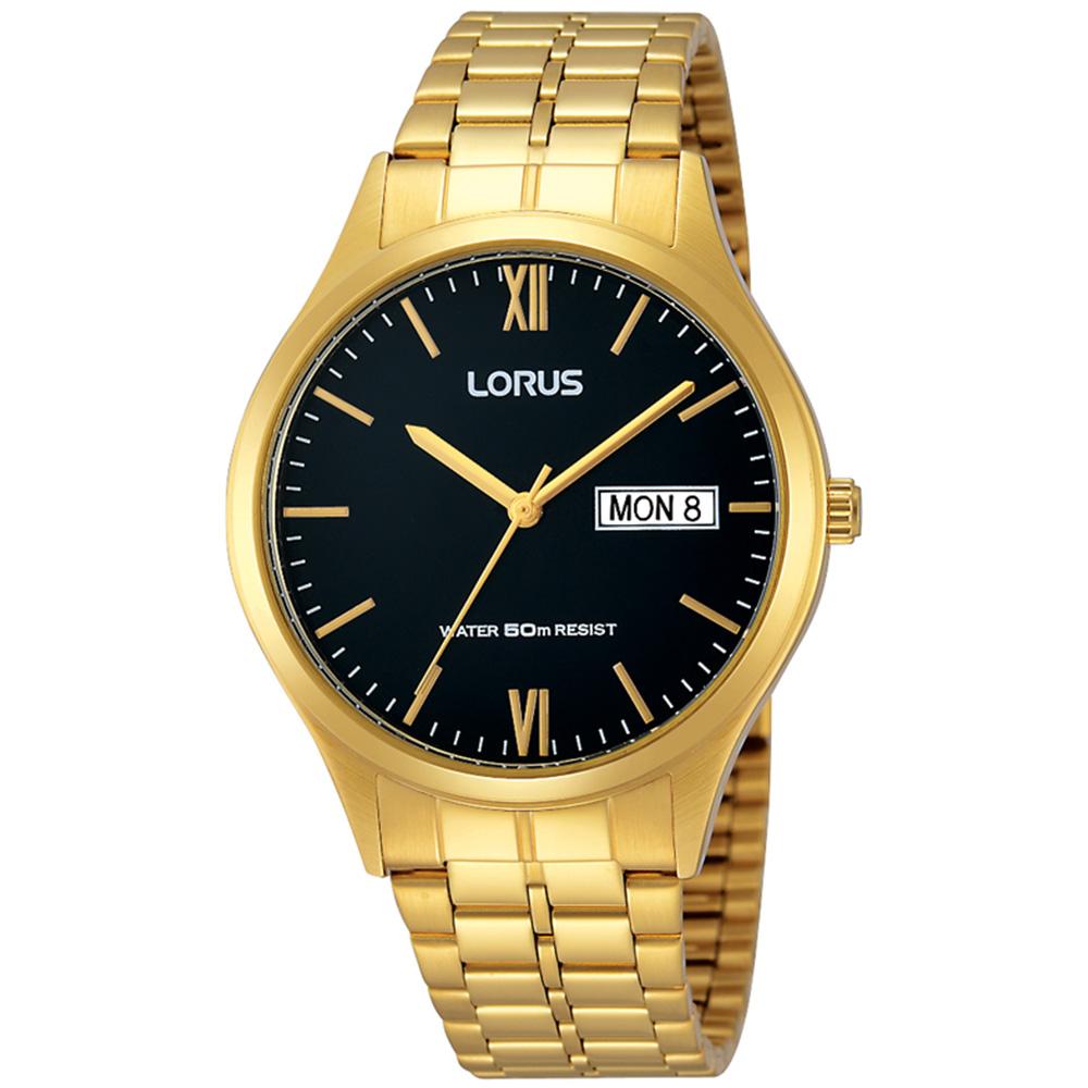 Lorus Gold Toned Stainless Steel Men s Watch RXN06DX 9 The Watch Factory Australia