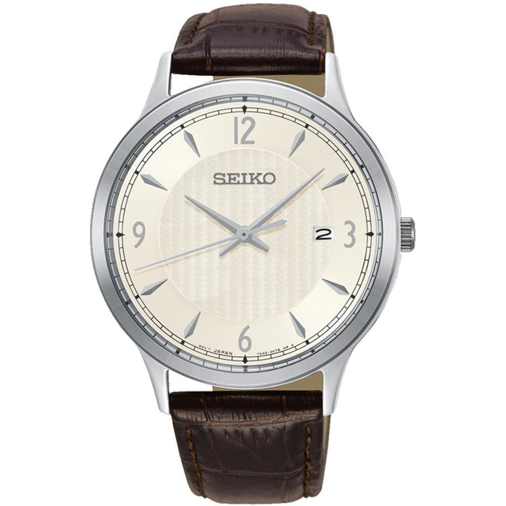 Seiko Conceptual Leather Men's Watch -  SGEH83P