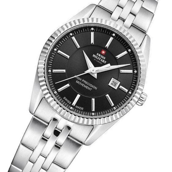 Swiss Military Stainless Steel Women's Watch  - SM34066.01