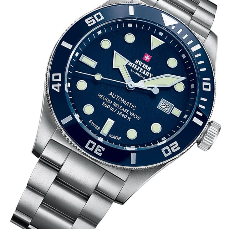 Swiss Military Diver Special Edition Men's Automatic Watch - SMA34075.02