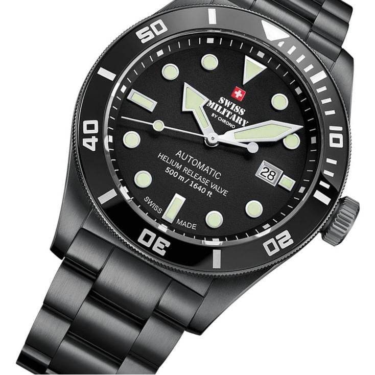 Swiss Military Diver Special Edition Men's Automatic Watch - SMA34075.04