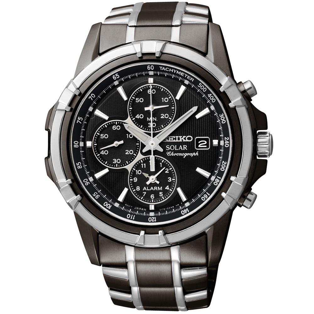 Seiko Conceptual Solar Powered Men's Watch -  SSC143P-9