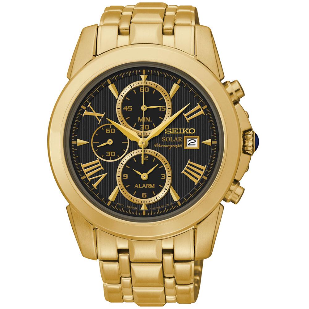 Seiko Le Grand Sport Solar Powered Men's Watch -  SSC196P-9