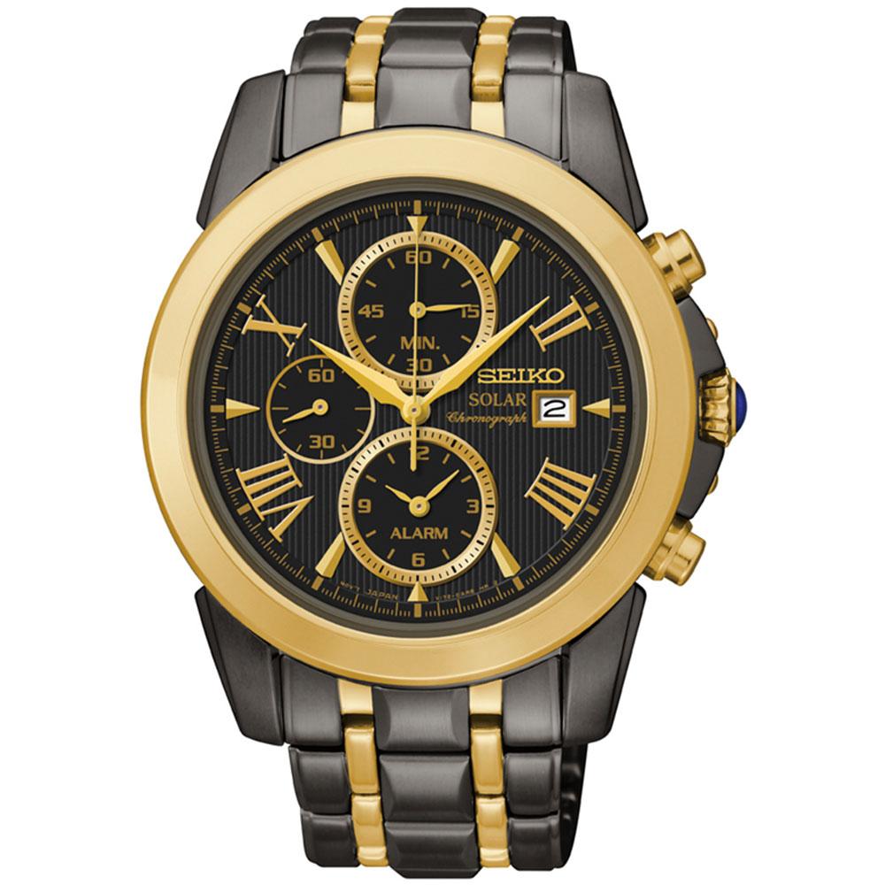 Seiko Le Grand Sport Solar Powered Men's Watch -  SSC218P