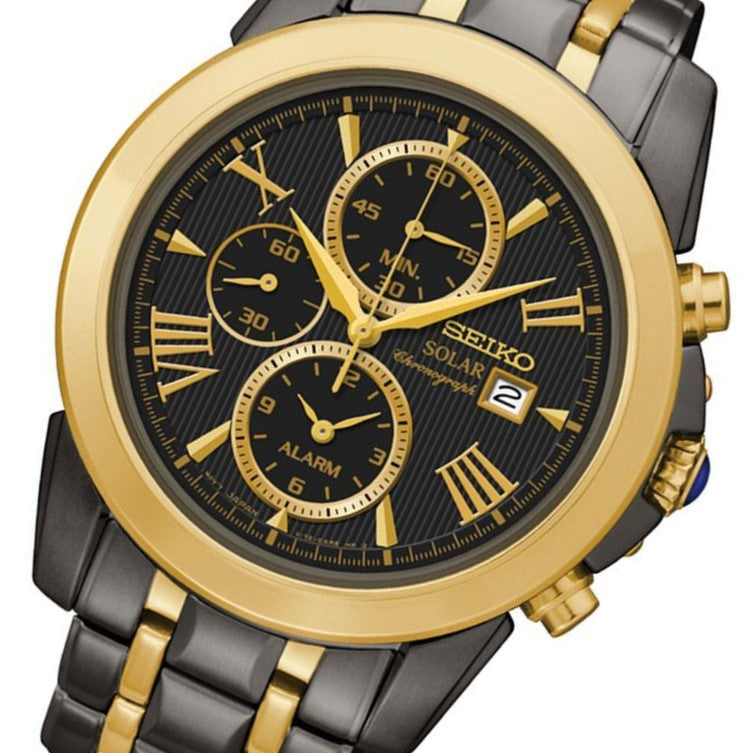 Seiko Le Grand Sport Solar Chronograph Men's Watch - SSC218P
