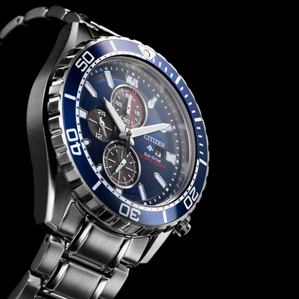 Citizen Promaster Marine Gents Eco-Drive Stainless Steel Diver Men's Watch - CA0710-82L