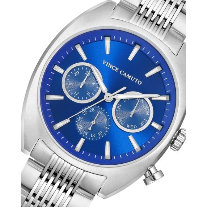 Vince Camuto Stainless Steel Men's Multi-function Watch - VC1040BLSV