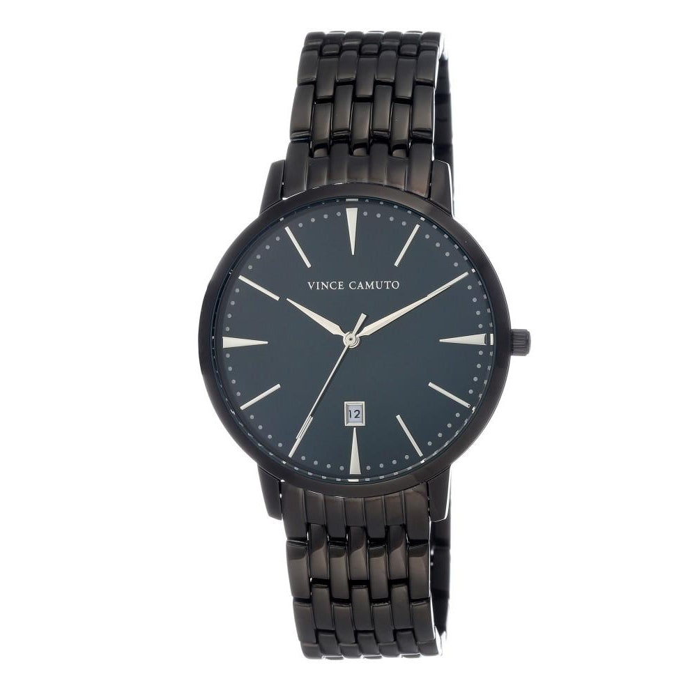 Vince Camuto Black Steel Men's Watch - VC1074NVTI