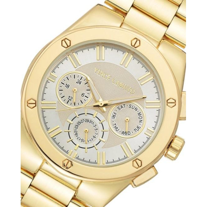 Vince Camuto Gold Steel Men's  Watch - VC1104SVGP