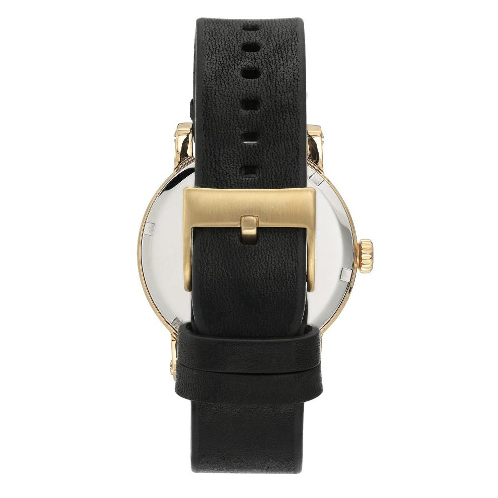 Vince Camuto Black Leather Men's Watch - VC1108BKGP