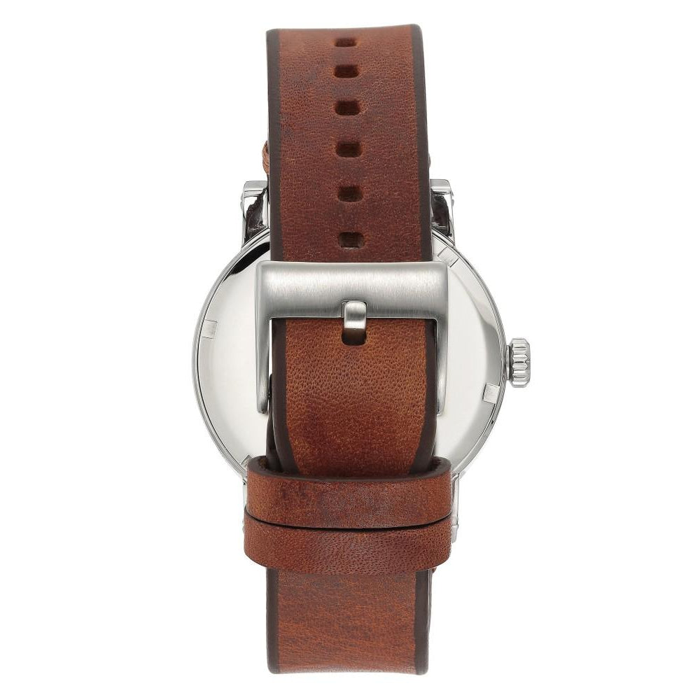 Vince Camuto Brown Leather Men's Watch - VC1108LGSV