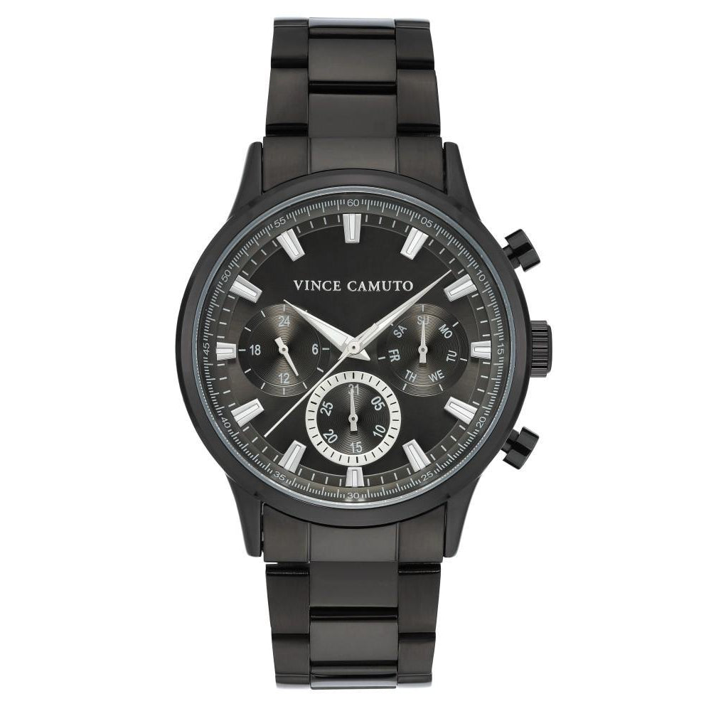 Vince Camuto Gun Steel Men's  Watch - VC1116GYGN