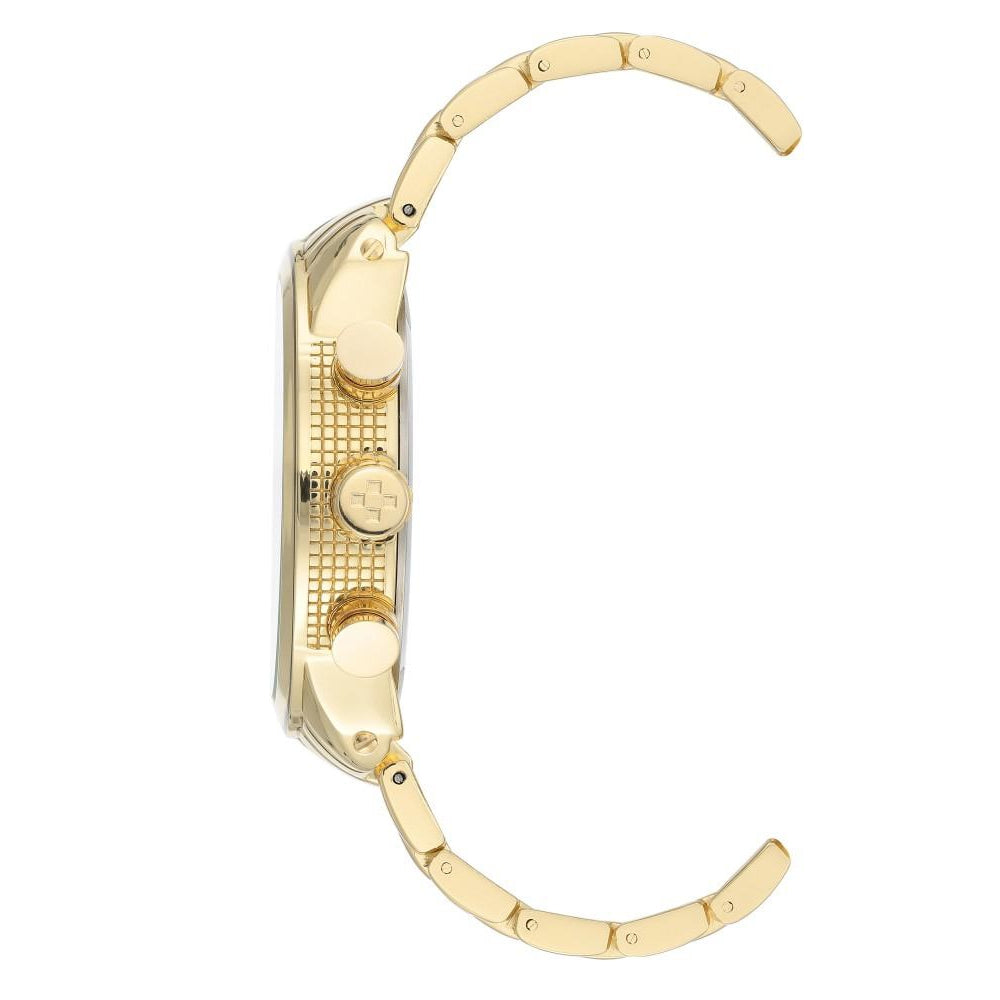 Vince Camuto Gold Steel Green Dial Multi-function Men's Watch - VC1133GRGP