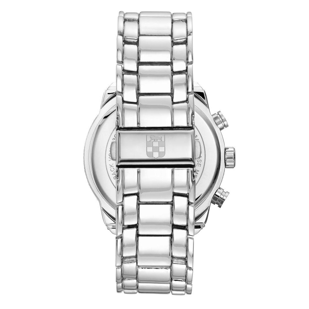 Vince Camuto Silver Steel Men's Watch - VC1133GYSV