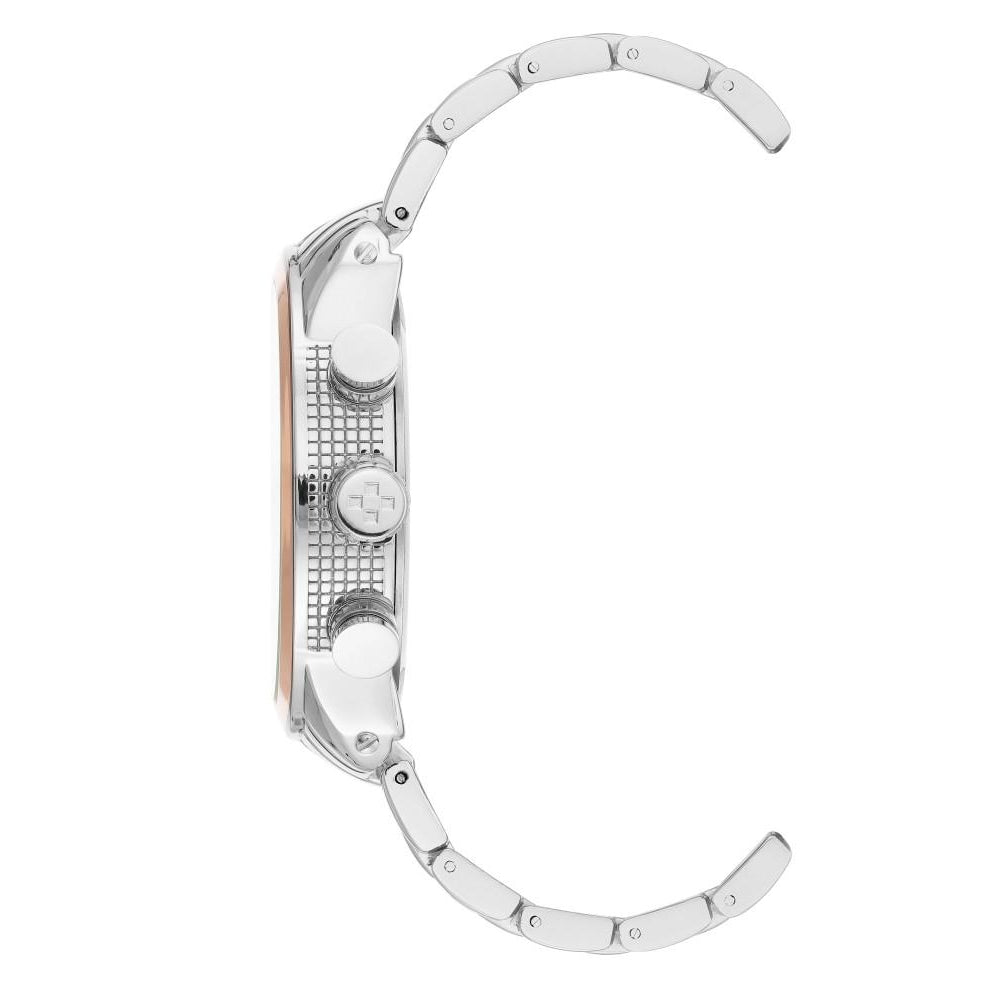 Vince Camuto Silver Steel Men's Watch - VC1133GYSV