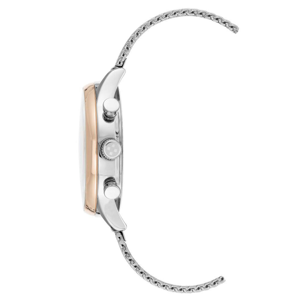 Vince Camuto Silver Mesh Grey Dial Men's Watch - VC1134GYRT
