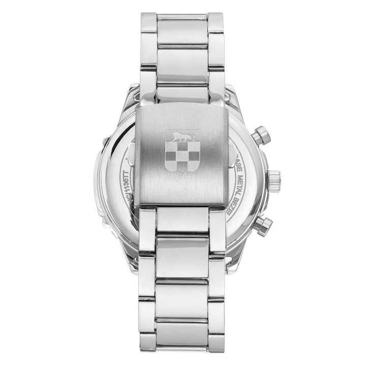 Vince Camuto Silver Steel Grey Dial Multi-Function Men's Watch - VC1135GYSV