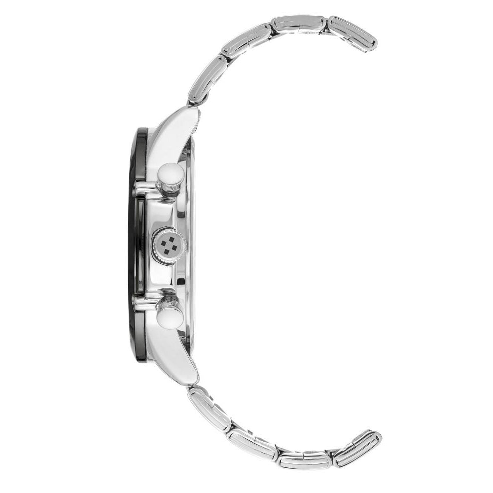 Vince Camuto Silver Steel Grey Dial Multi-Function Men's Watch - VC1135GYSV