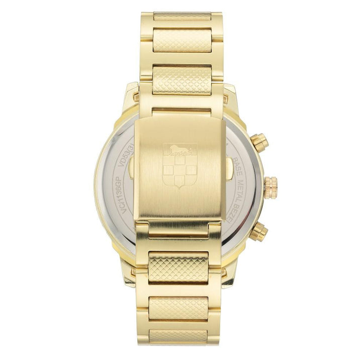 Vince Camuto Gold Steel Men's  Watch - VC1136CHGP