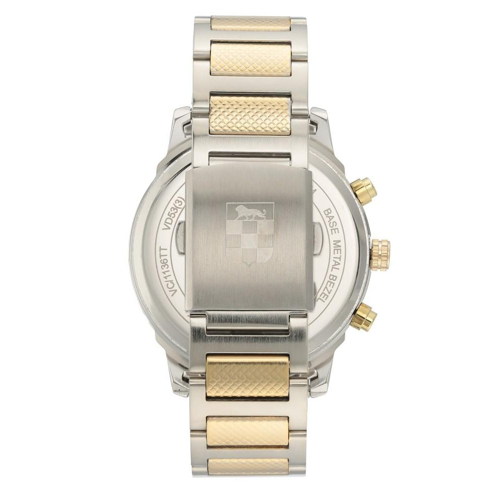 Vince Camuto Two-Tone Steel Men's  Watch - VC1136NVTT