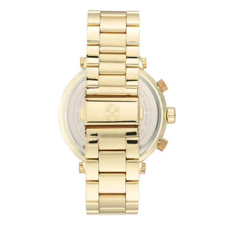 Vince Camuto Gold Steel Men's  Watch - VC1137BKGP