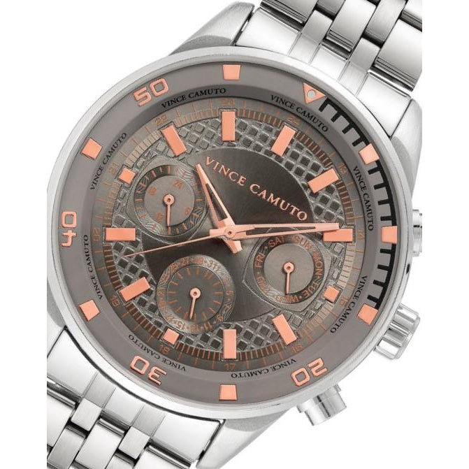 Vince Camuto Stainless Steel Men's  Watch - VC1139GYSV
