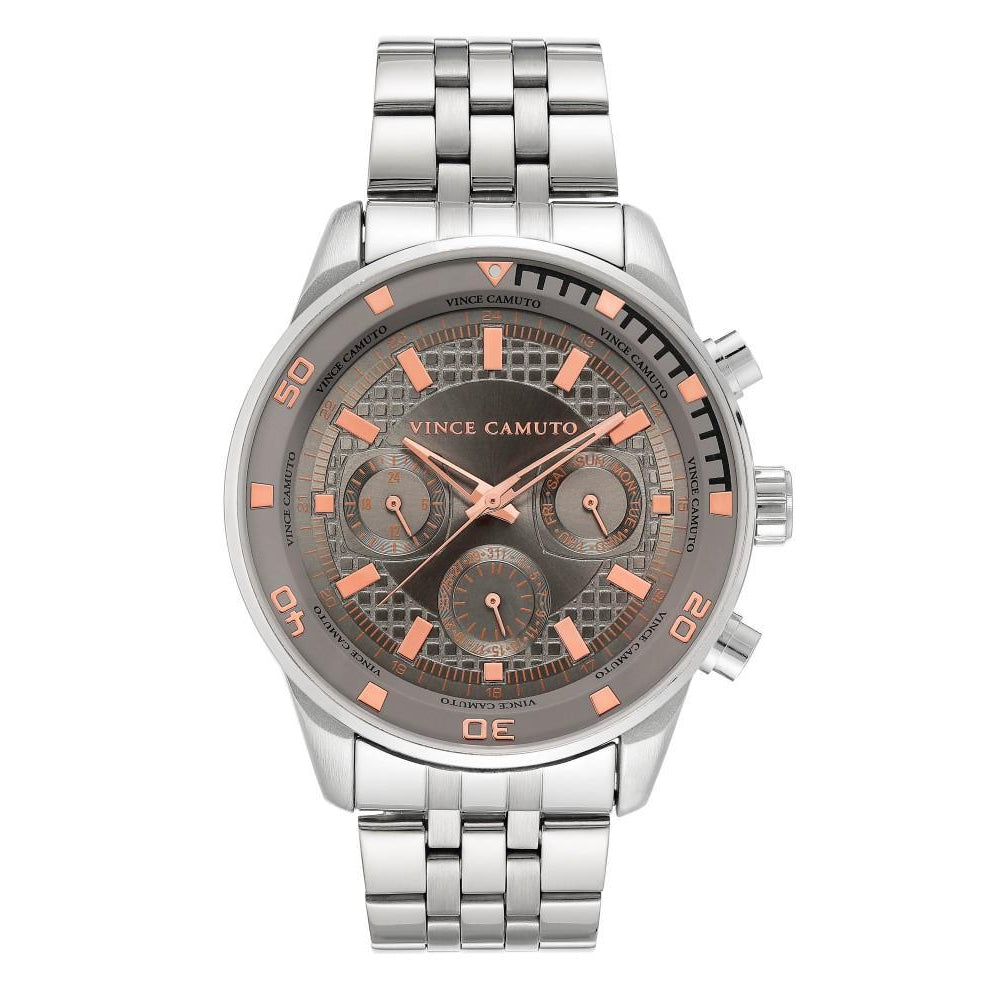Vince Camuto Stainless Steel Men's  Watch - VC1139GYSV
