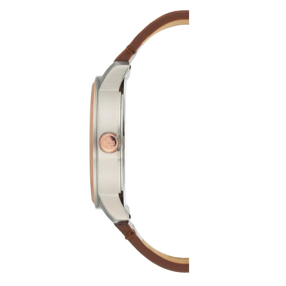 Vince Camuto Silver Sandblast Dial Men's Watch - VC1142SVRT