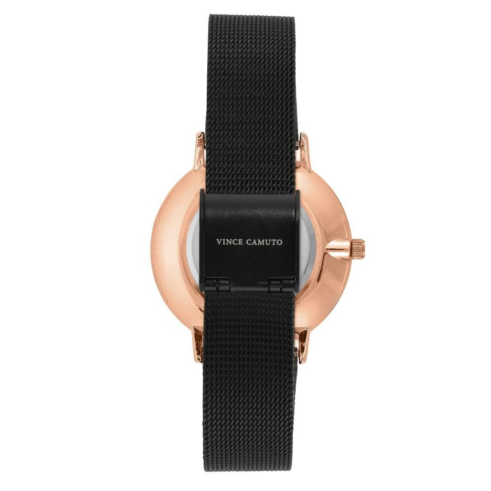 Vince Camuto Black Mesh Ladies Watch - VC5359BKRT