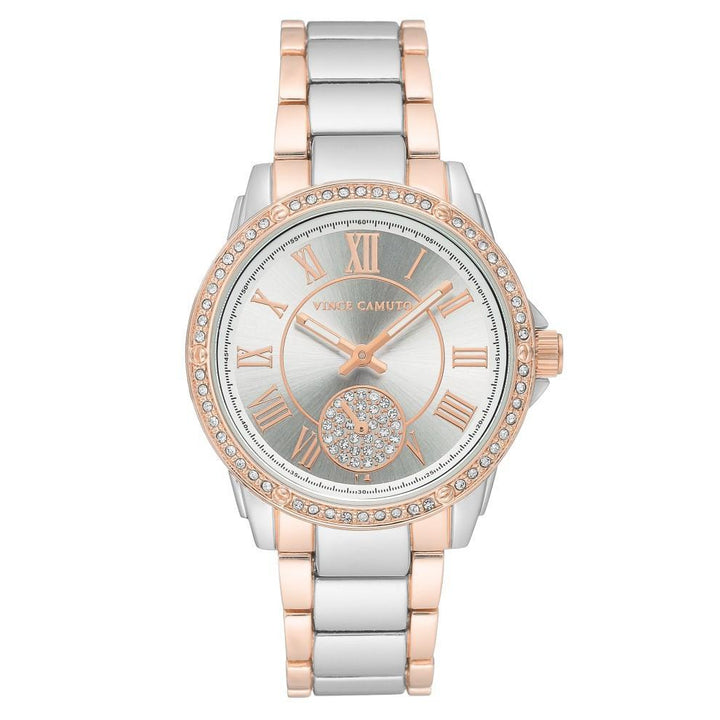 Vince Camuto Two-Tone Steel Ladies Watch - VC5361SVRT