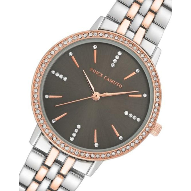 Vince Camuto Two-Tone Steel Ladies  Watch - VC5387GYRT