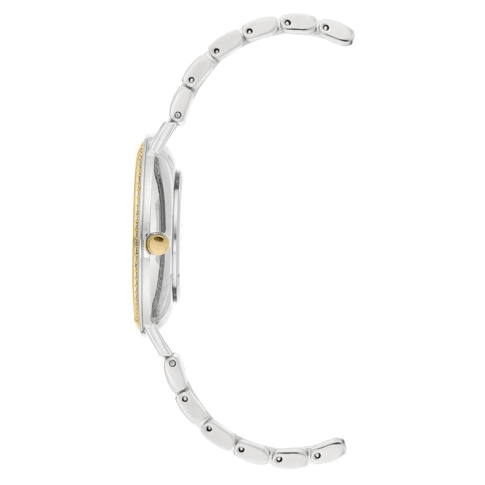 Vince Camuto Silver Sunray Dial Ladies Watch - VC5387SVTT