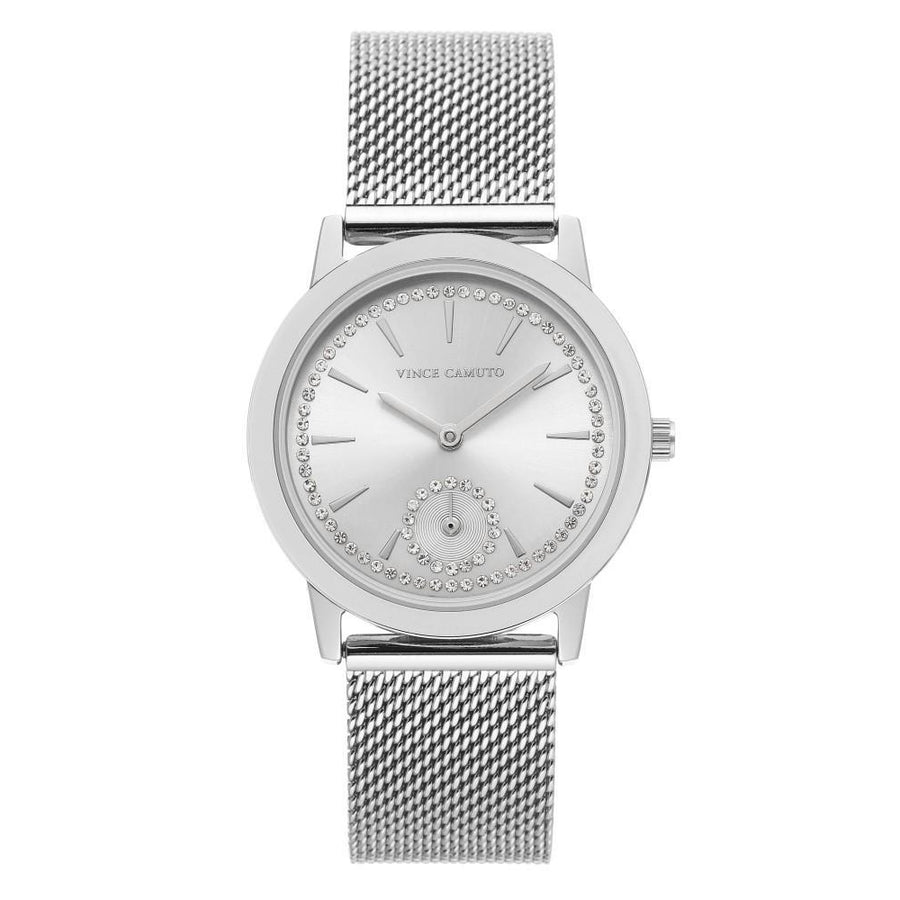 Vince Camuto Silver Mesh Ladies Watch - VC5393SVSV