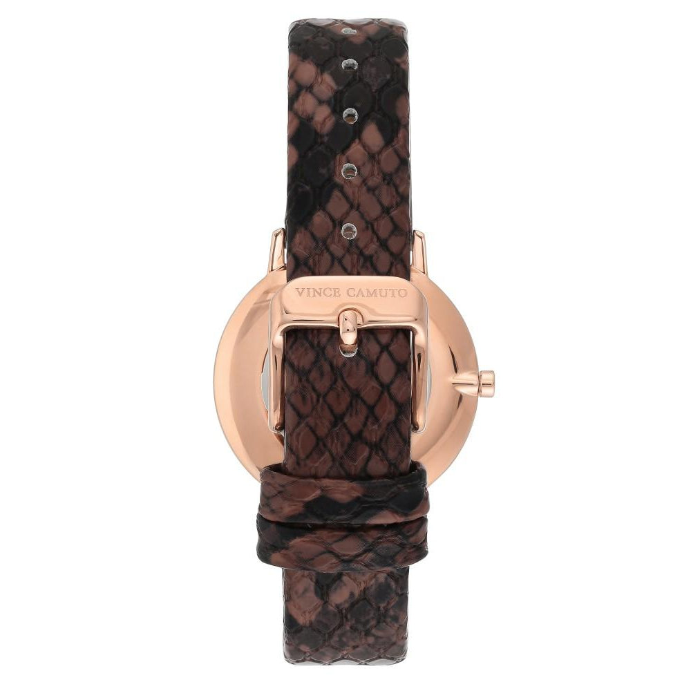 Vince camuto deals leather watch