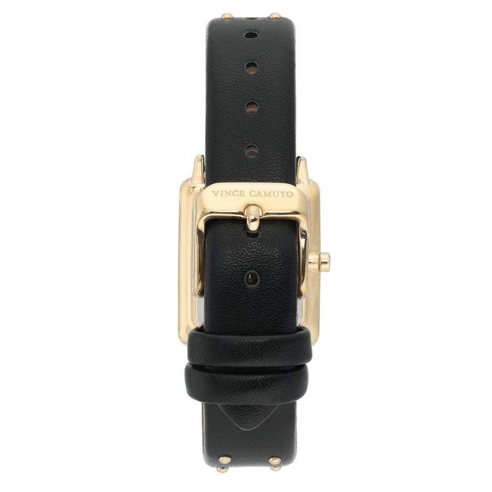 Vince Camuto Black Vegan Leather Women's Watch - VC5410BKBK