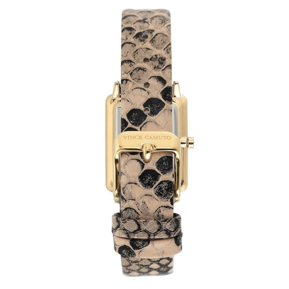 Vince Camuto Vegan Leather Ladies Watch - VC5410BKCR