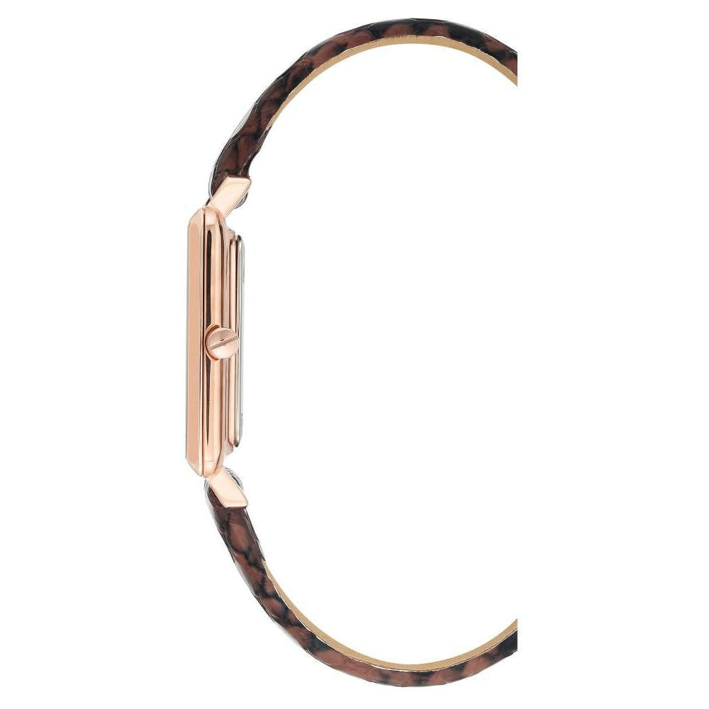 Vince Camuto Brown Snake Pattern Leather Ladies Watch - VC5410RGBN