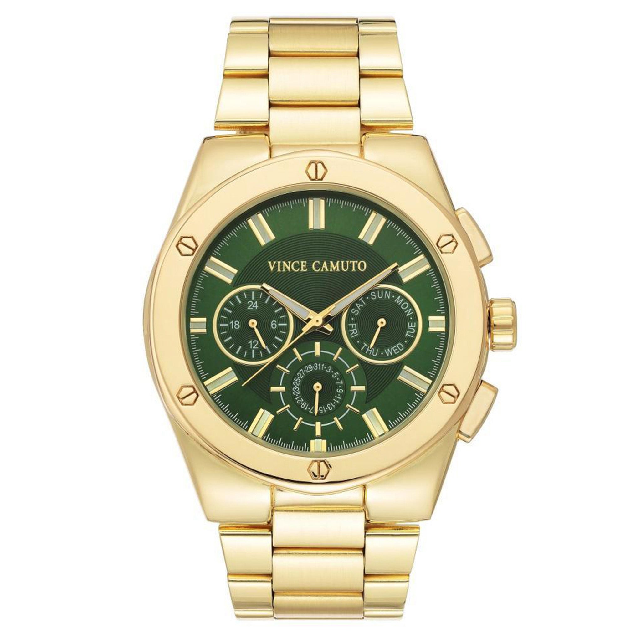 Vince Camuto Gold Steel Men's Watch - VC1104GRGP