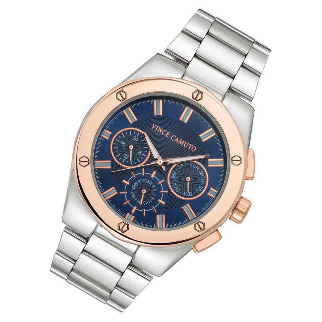 Vince Camuto Elegant Stainless Steel Men's Watch - VC1104SVRT – The ...