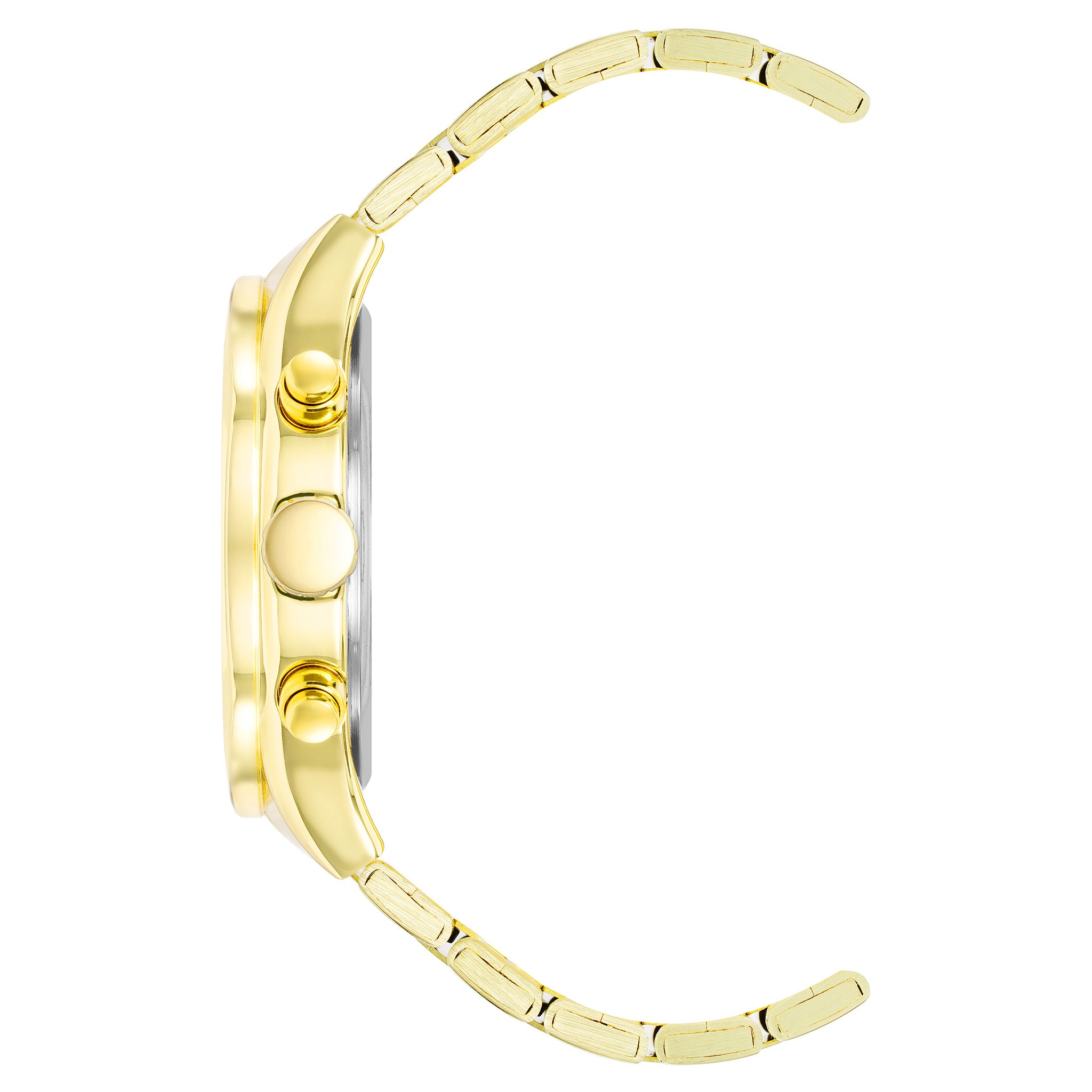 Vince Camuto Gold Steel Silver Dial Multi-function Men's Watch - VC1104WTGP