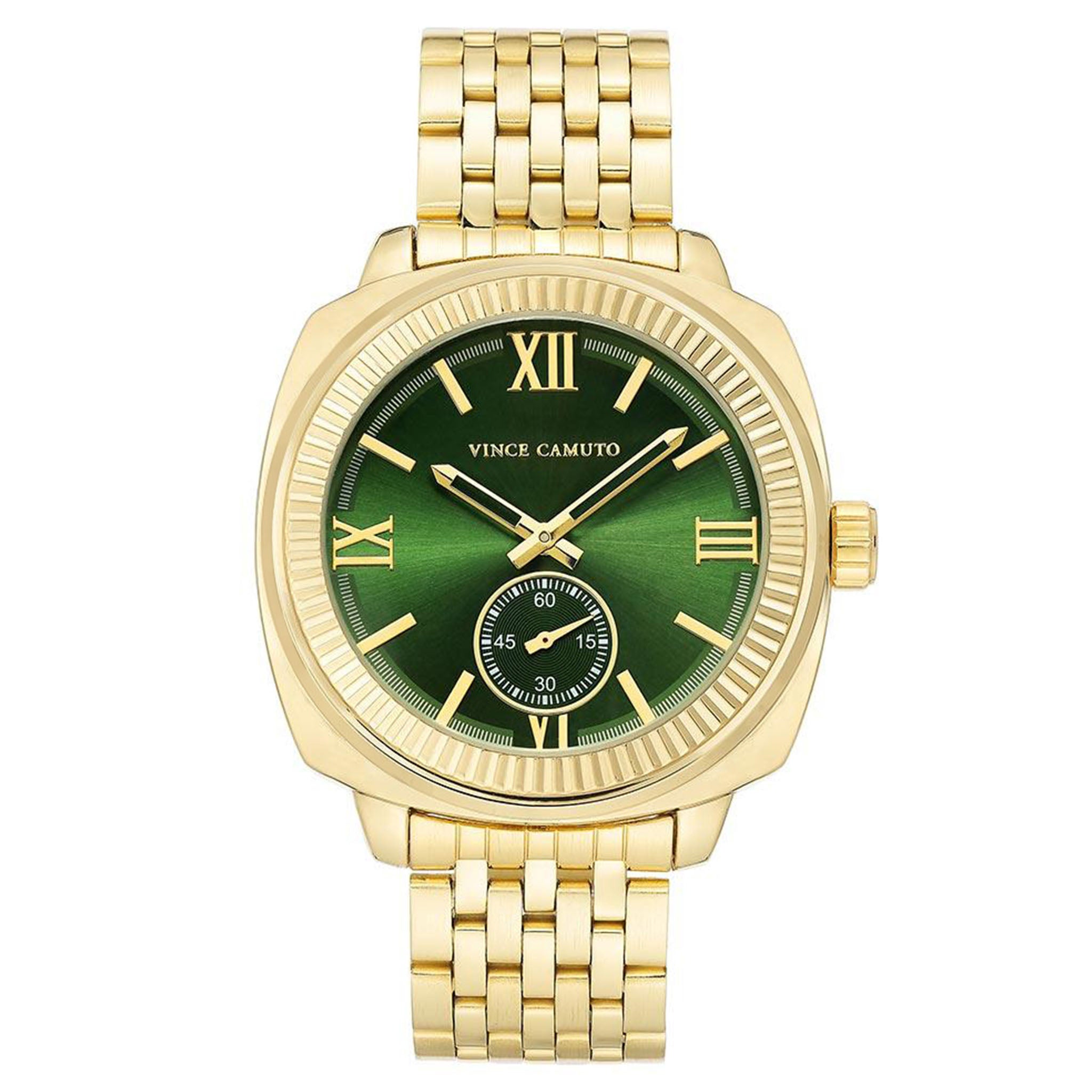 Vince Camuto Gold Stainless Steel Men's Japanese Quartz Watch - VC1132GRGP
