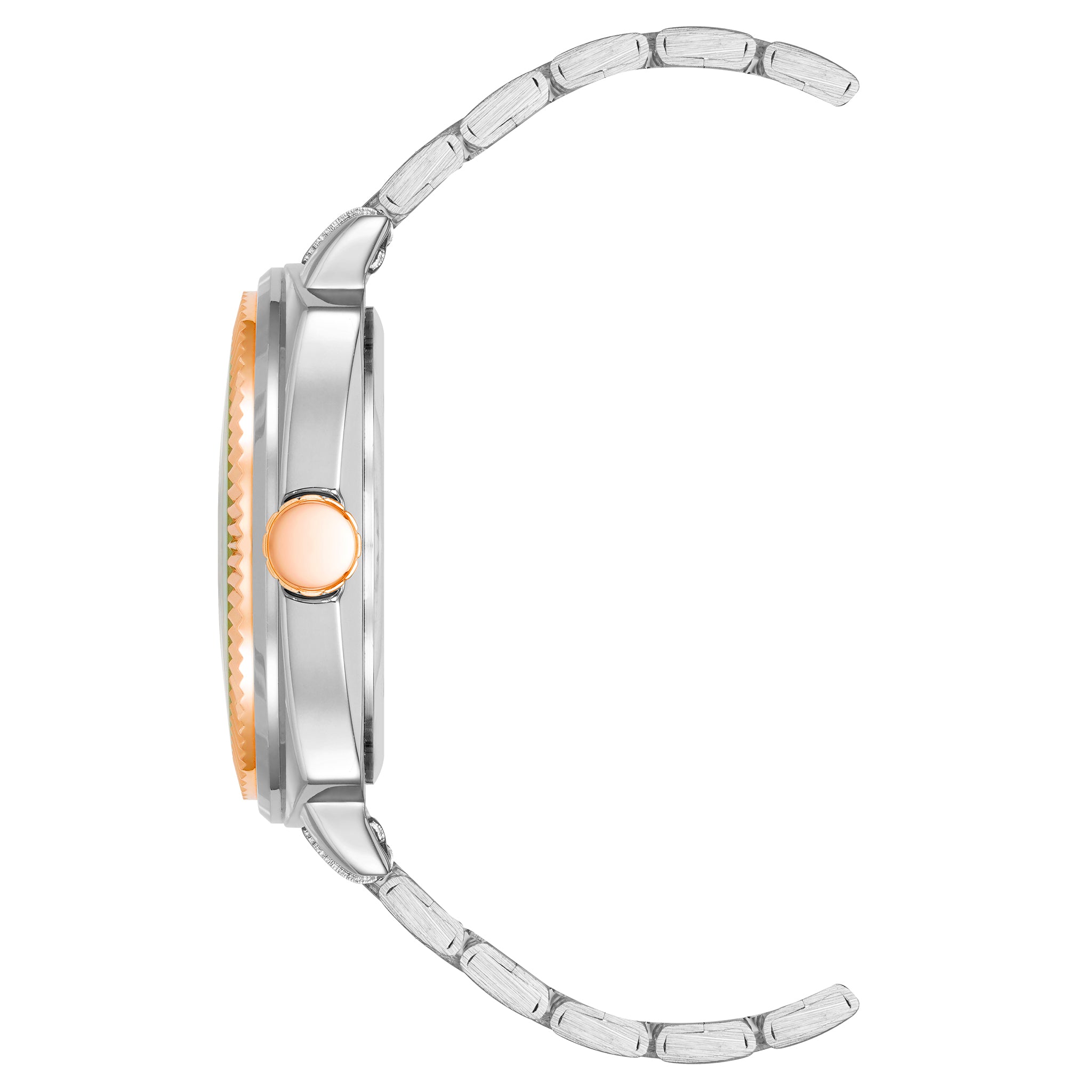 Vince Camuto Two-Tone Steel Silver Dial Men's Watch - VC1132WTRT