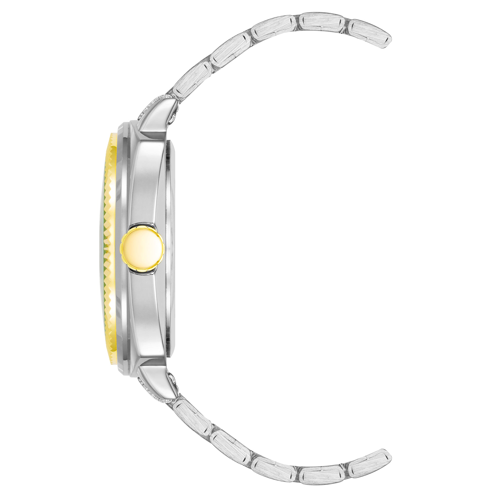 Vince Camuto Two-Tone Steel Silver Dial Men's Watch - VC1132WTTT